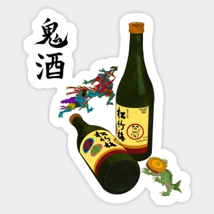 Drink Demon Sake Sticker